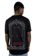 Camiseta Negra Resurrection 999 Alto Gramaje