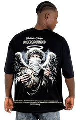 Oversize Negra Underground Angel Alto Gramaje