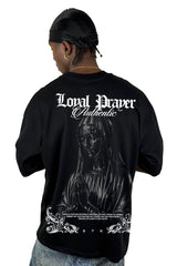Oversize Negra Loyal Prayer Virgen Alto Gramaje