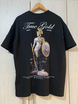 Oversize Negra True Gold Alto Gramaje