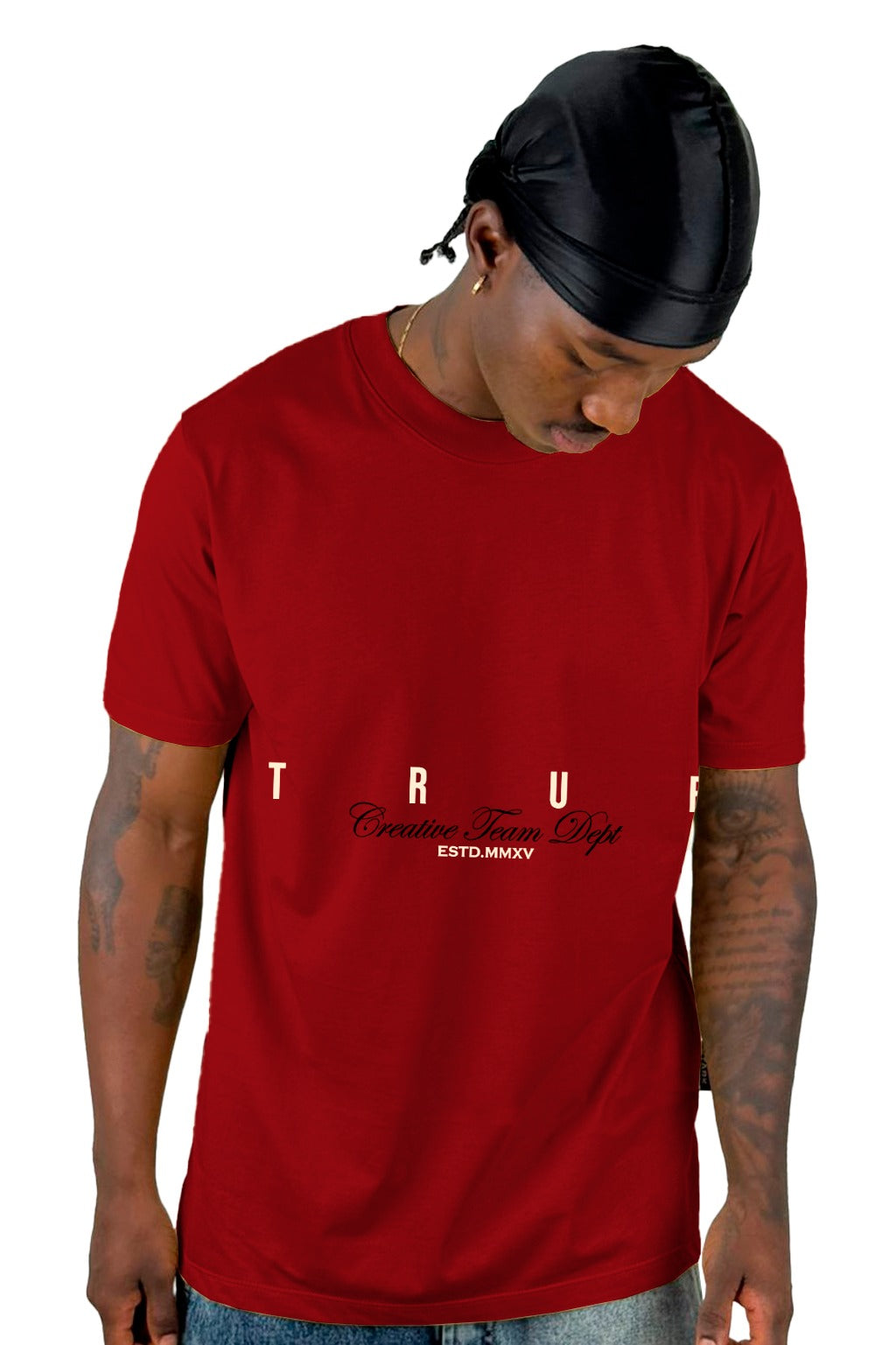 Camiseta Roja True Alto Gramaje