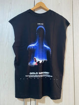 Camisilla Negra Gold Mindset  0540 Alto Gramaje