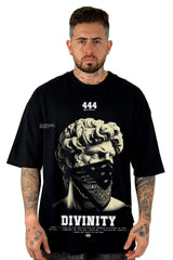 Oversize Negra Divinity 444 Alto Gramaje