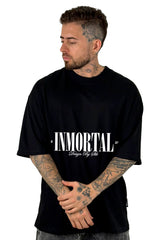 Oversize Negra INMORTAL 0220 Alto Gramaje