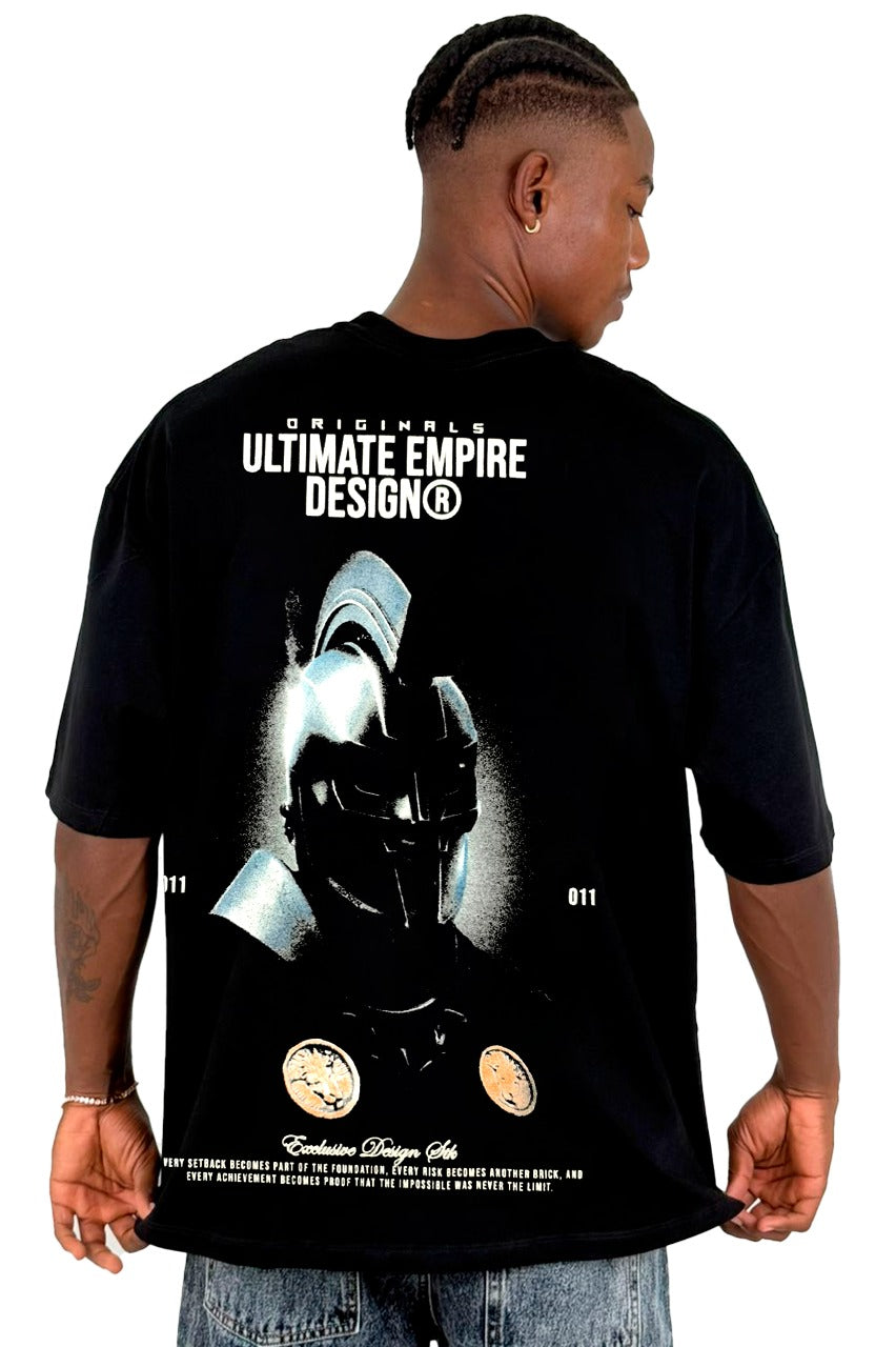 Oversize Negra Ultimate Empire Design Alto Gramaje