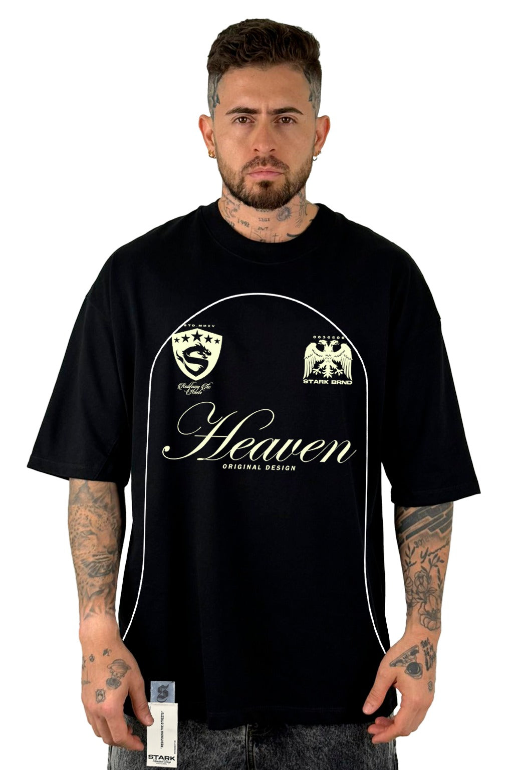 Oversize Heaven Con Aplique Alto Gramaje