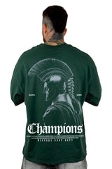 Oversize Verde Champions Gladiador Alto Gramaje