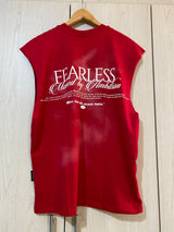 Camisilla Roja Fearless Alto Gramaje