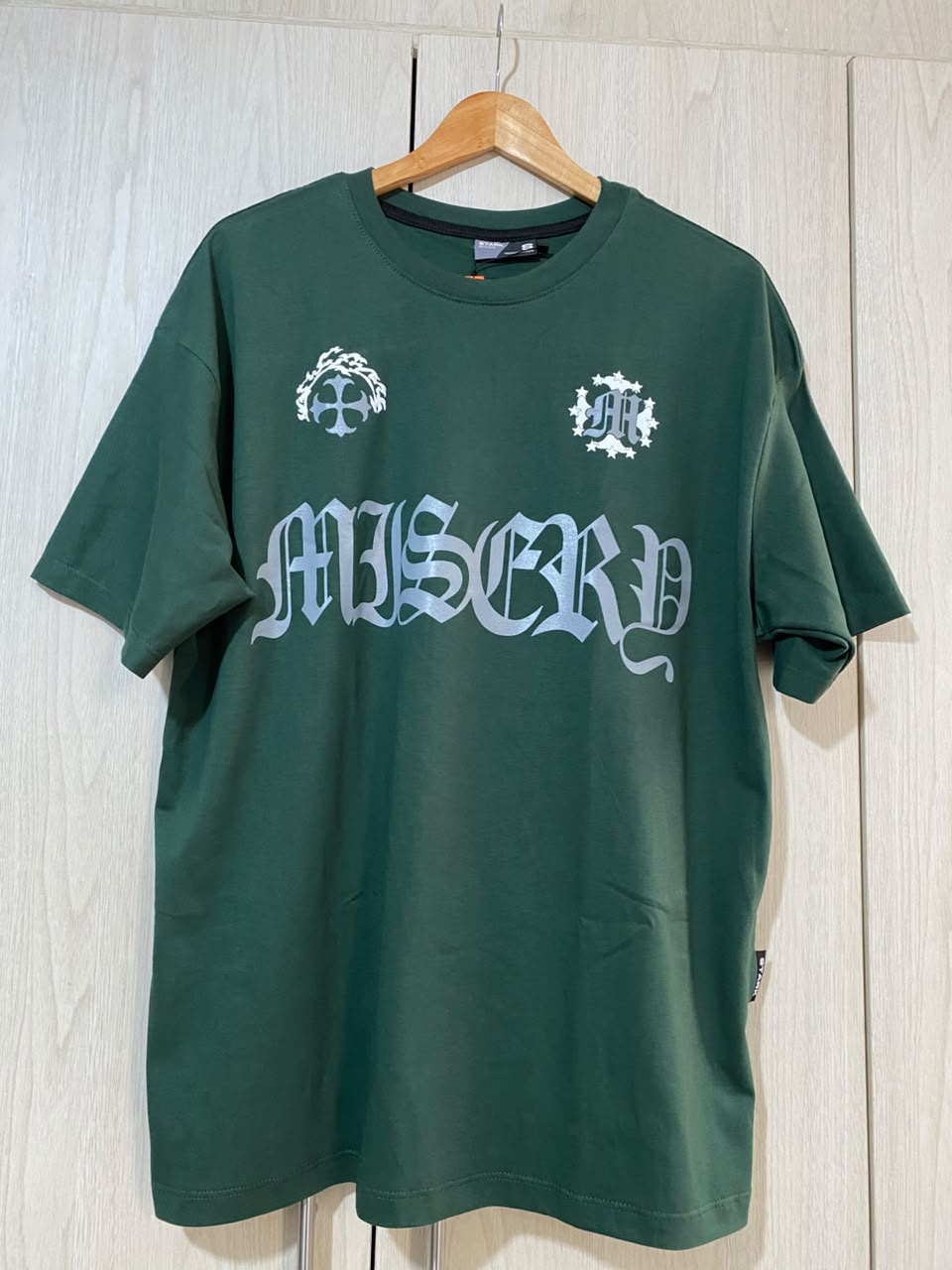 Oversize Verde Misery Alto Gramaje