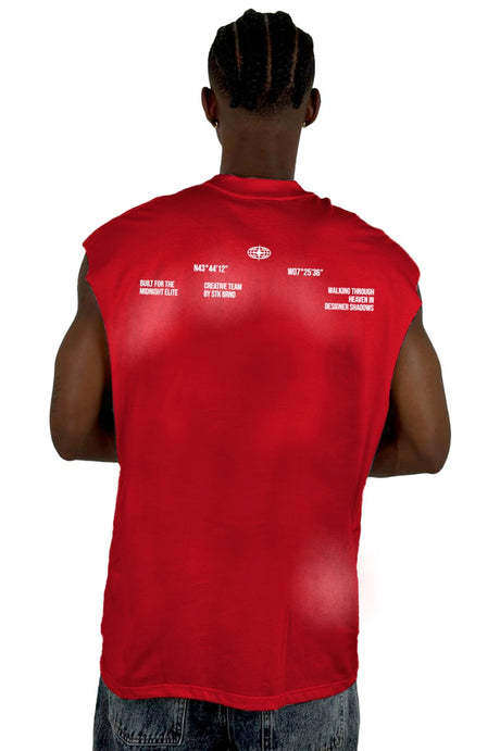 Camisilla Roja Milano Alto Gramaje