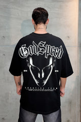 Oversize Negra Godspeed Alto Gramaje