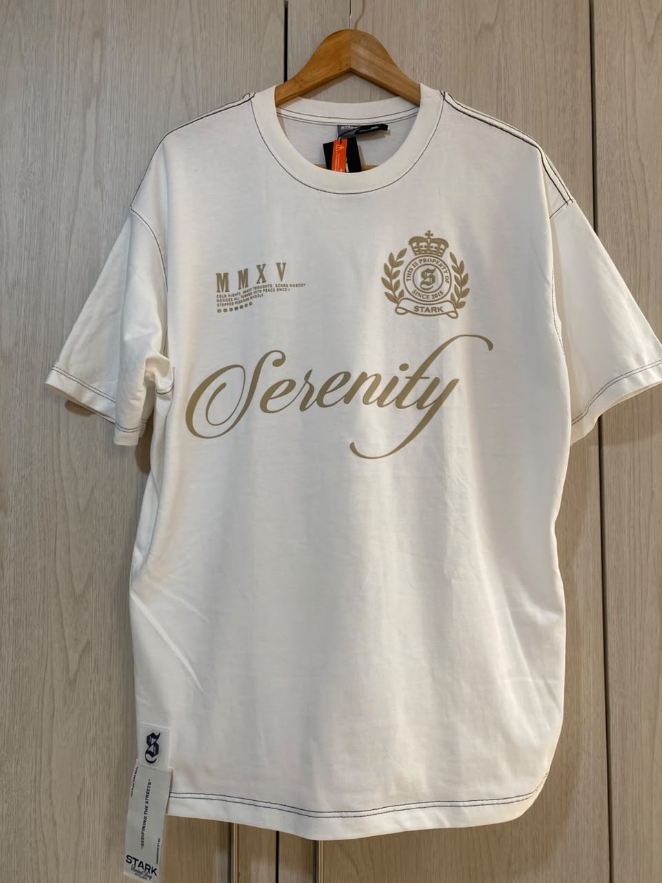 Oversize Serenity Con Aplique Alto Gramaje