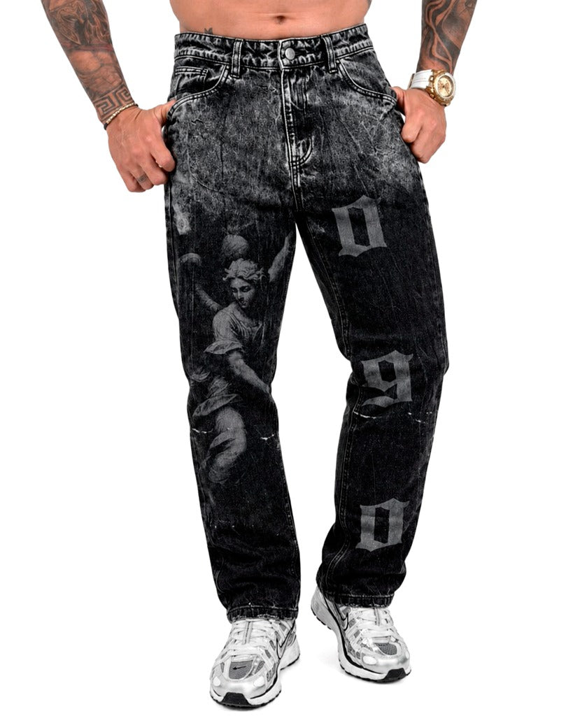 Jean Regular Negro Angel 090