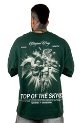 Oversize Verde Top Of The Sky Alto Gramaje