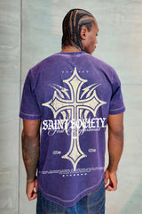 Camiseta Sky Uva Saint Society Cruz Alto Gramaje