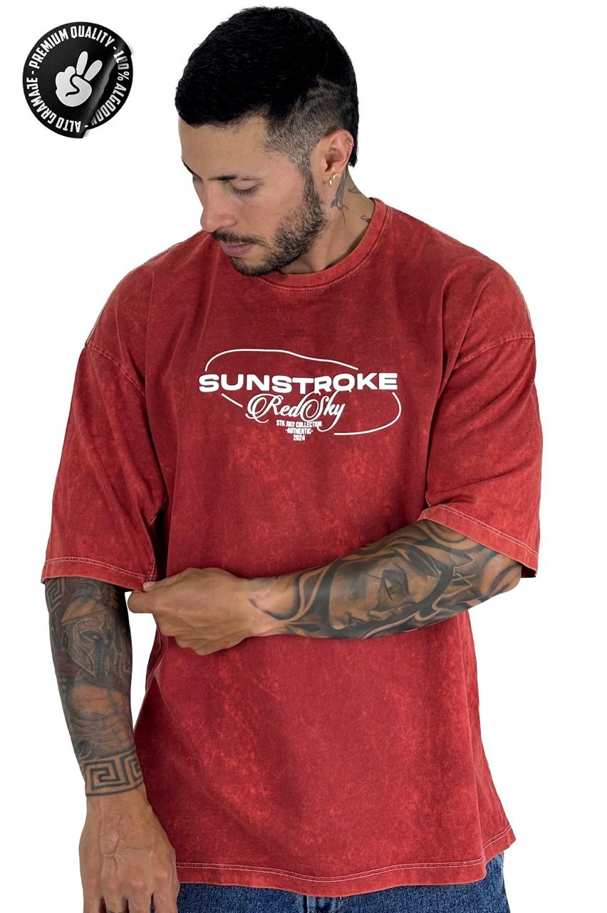 Oversize roja sky sunstroke