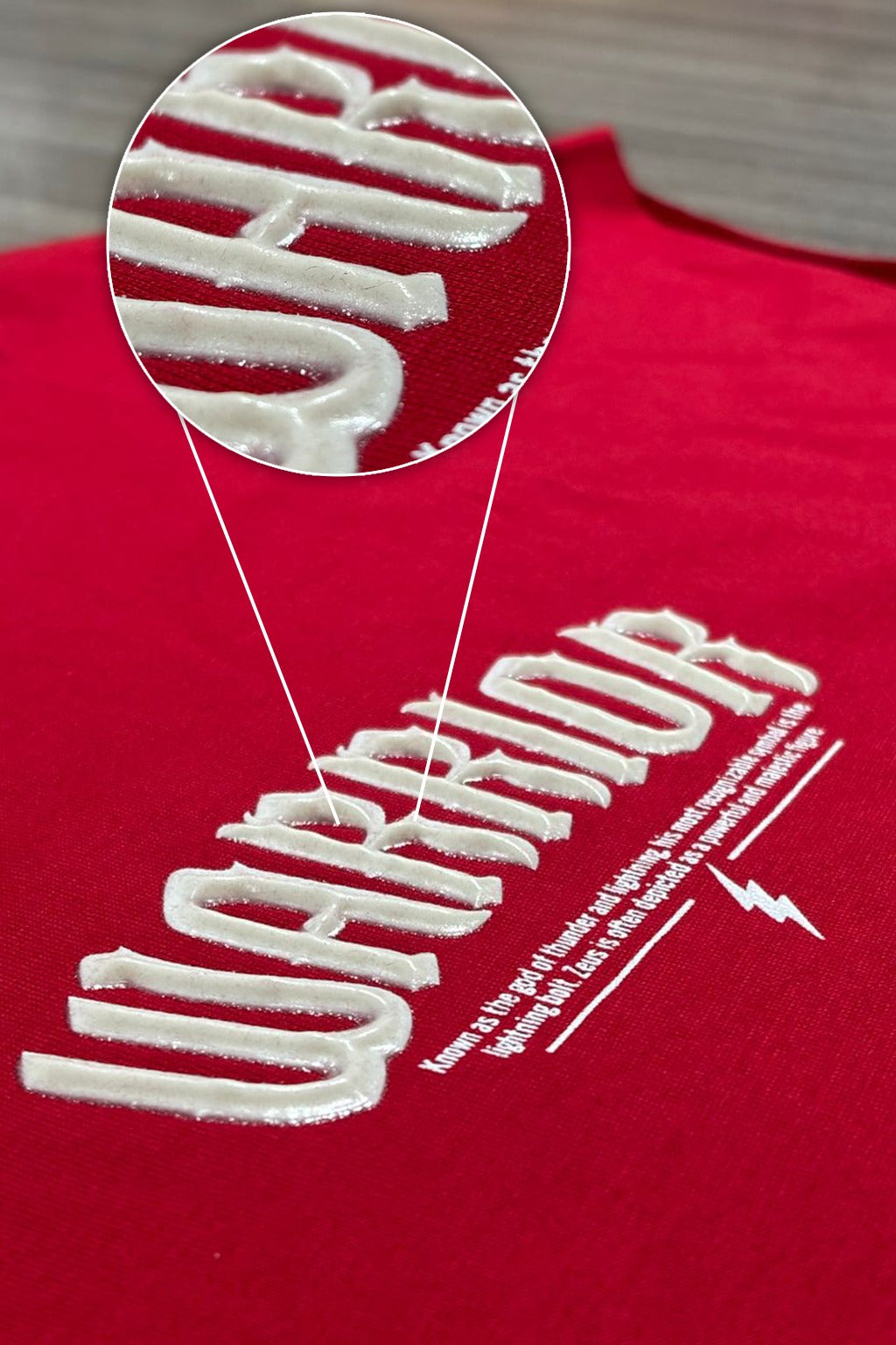 Camisilla Roja Warrior Alto Gramaje