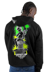 XM Buzo Negro capucha Forgotten