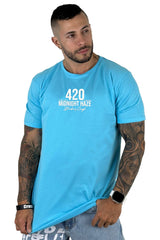 Camiseta azul Midnight haze