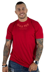 Camiseta gold fire roja