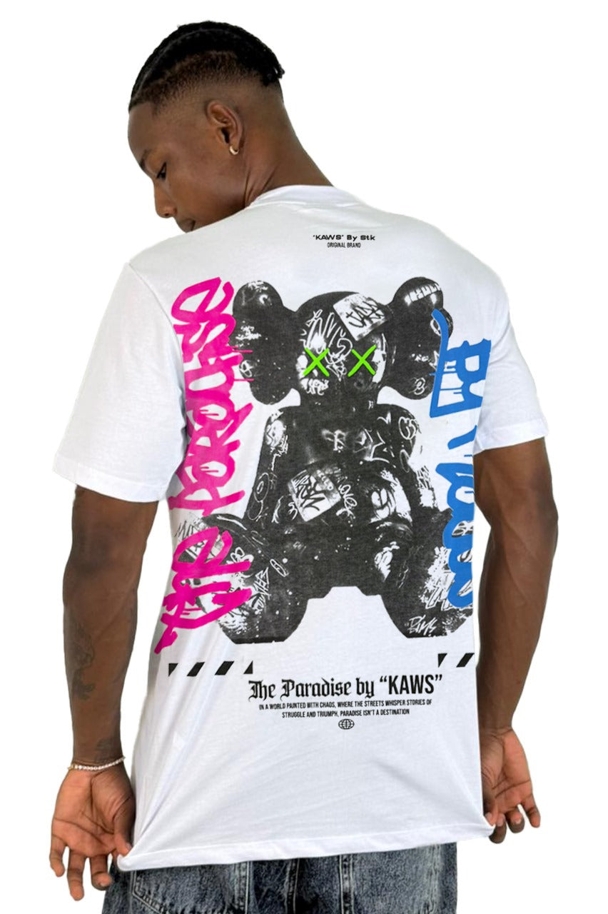 Camiseta The Paradise Kaws Alto Gramaje