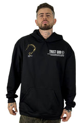 Buzo Capucha Negro Trsut God