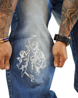 Jean Baggy  Clasico Azul Estao Paradise 1006-2