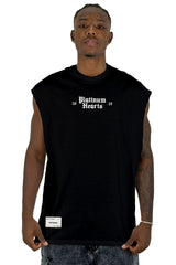 Camisilla Negra Platinum Hearts Alto Gramaje