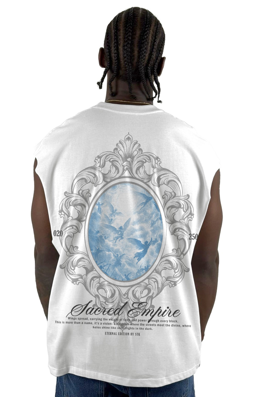 Camisilla Color Crudo Sacred Empire Alto Gramaje