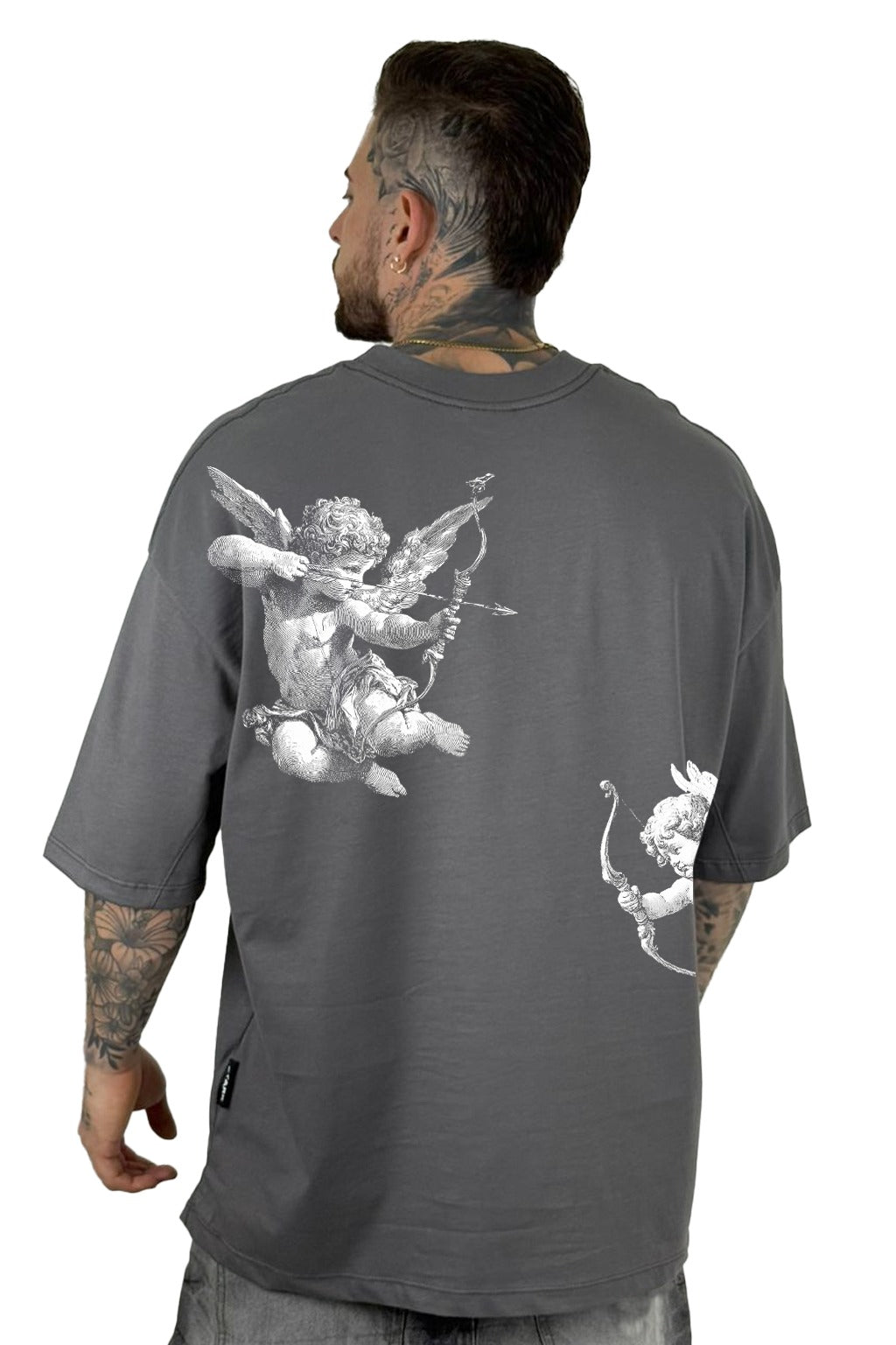 Oversize gris blessed arms alto gramaje