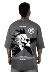 Oversize gris supreme flame alto gramaje
