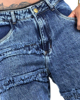 Mocho sky oscuro clásica + tiras desmechadas