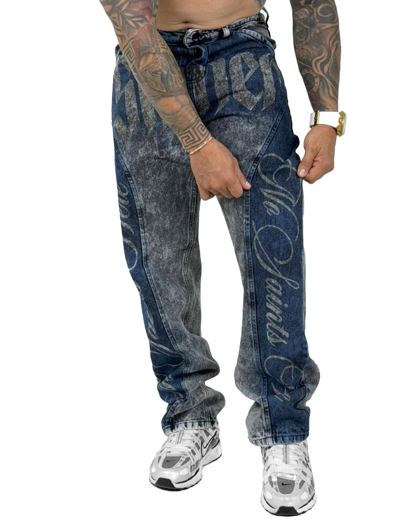 Jean Baggy corte sinner