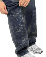 Jean Baggy corte pray for me