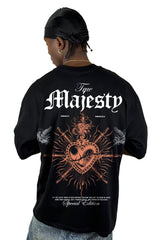 Oversize negro majesty alto gramaje