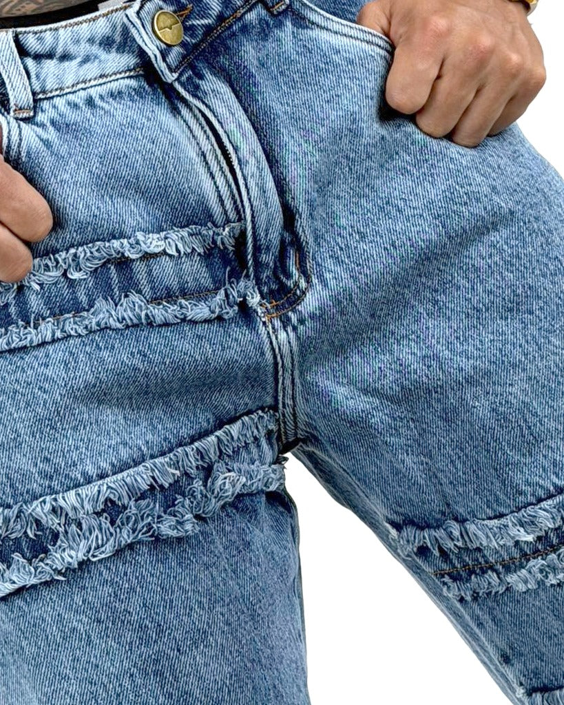 Mocho tono medio clásico + tiras desmechadas 5001