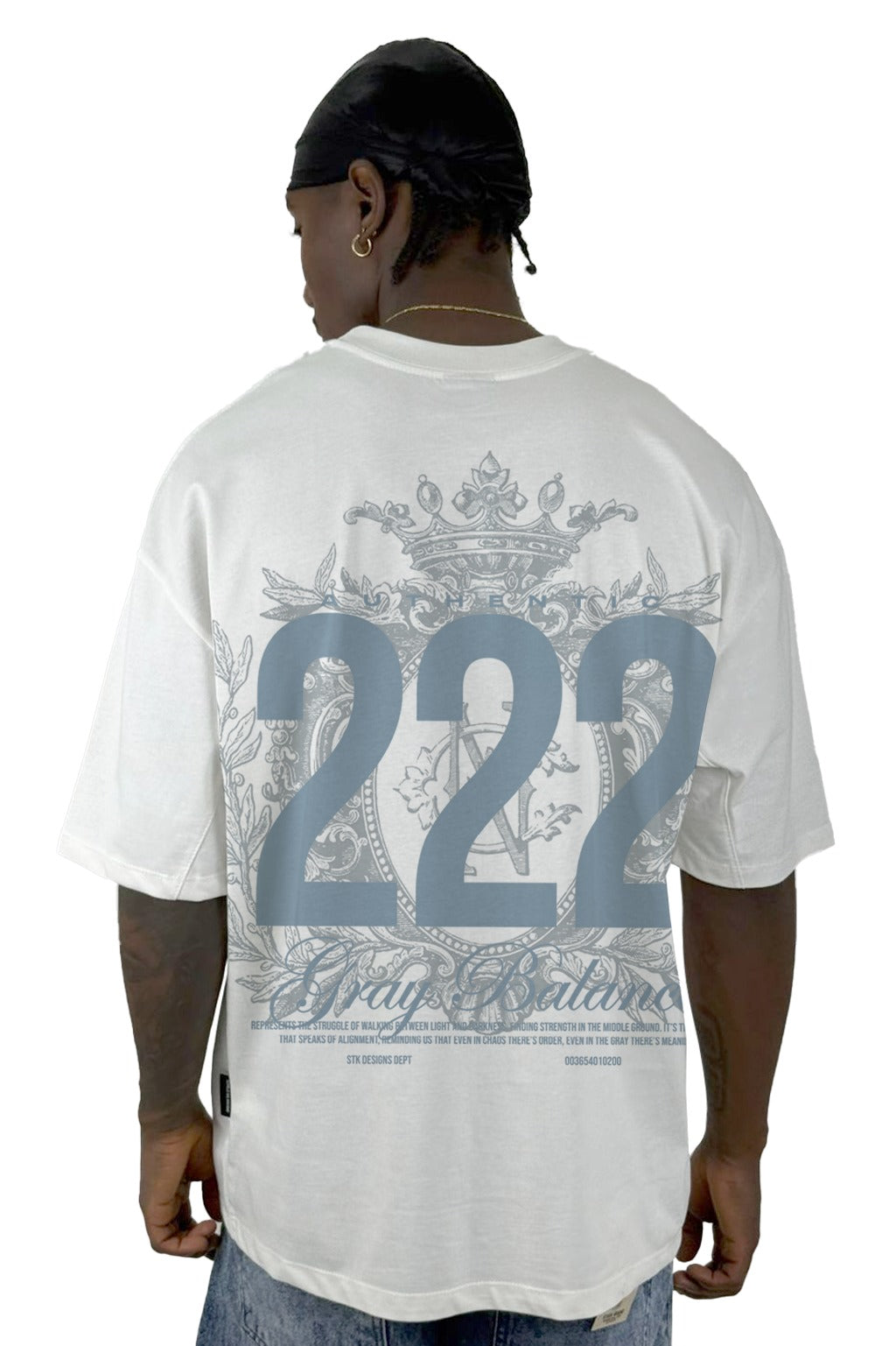 Oversize crudo 222 gray balance