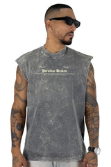 Camisilla sky gris paradise broken