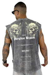 Camisilla sky gris paradise broken