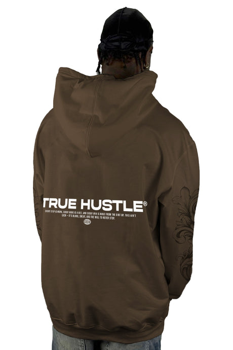 Buzo Capucha cafe true hustle 0365