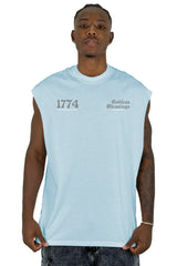 Camisilla Azul Godless Blessings 1774 Alto Gramaje