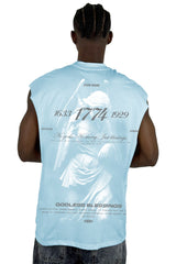 Camisilla Azul Godless Blessings 1774 Alto Gramaje