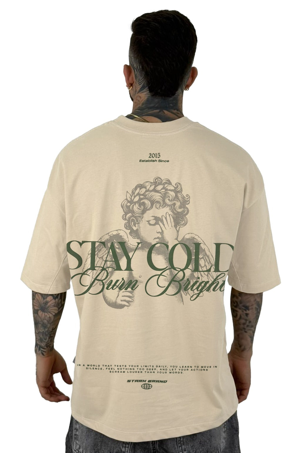 Oversize beige stay cold