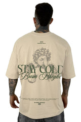 Oversize beige stay cold