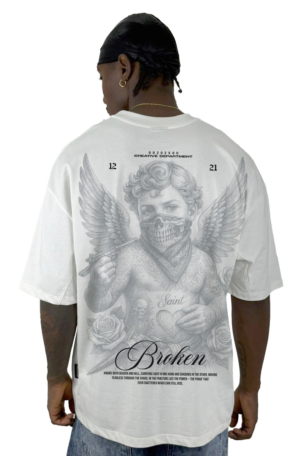 Oversize crudo broken