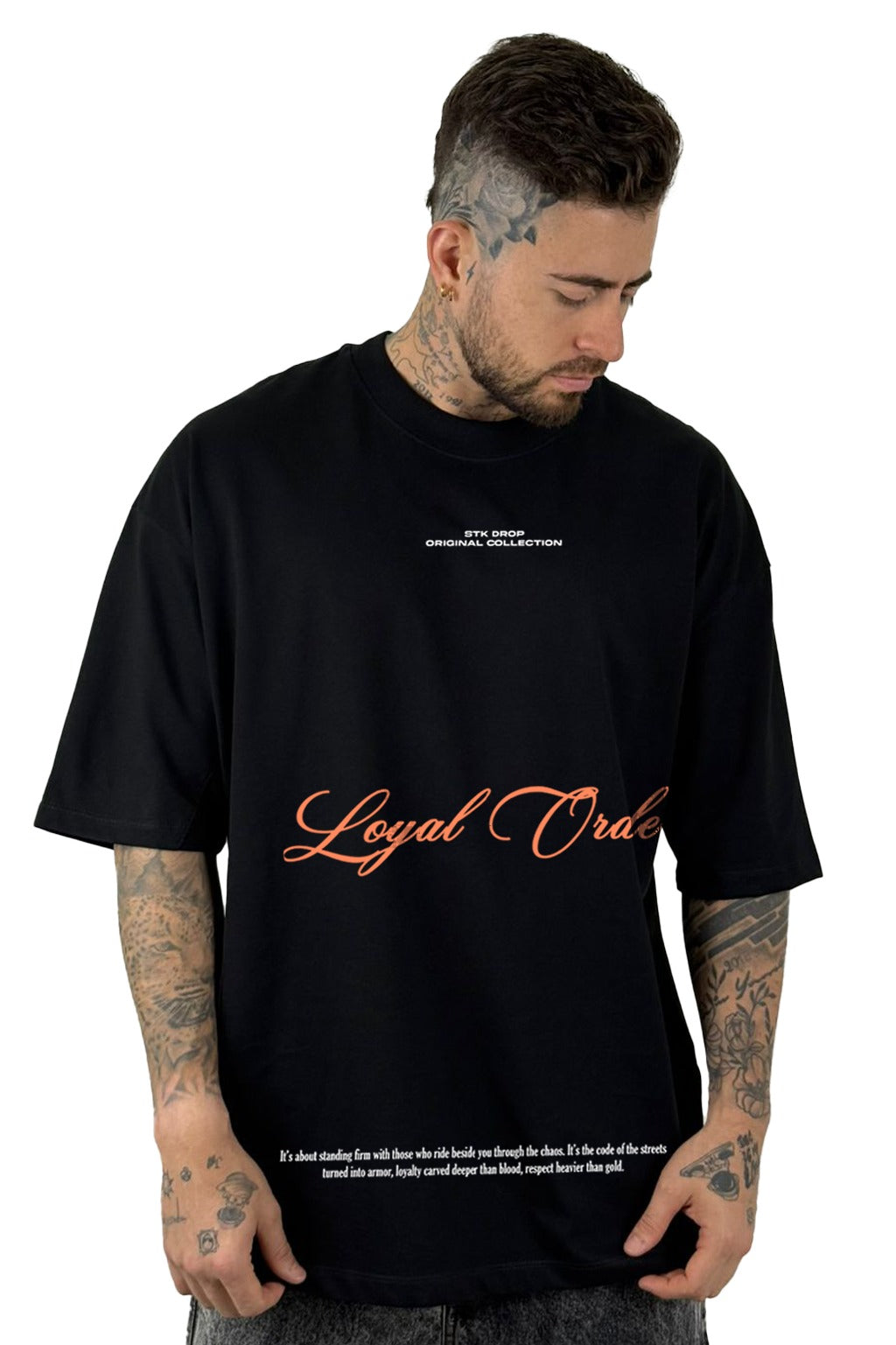Oversize Negra loyal order