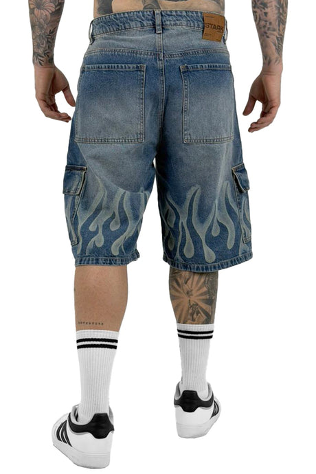 Mocho azul Ignited Llamas