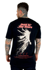 Camiseta Negra Dust In The Stars Alto Gramaje