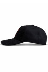 Gorra Negra S pedreria