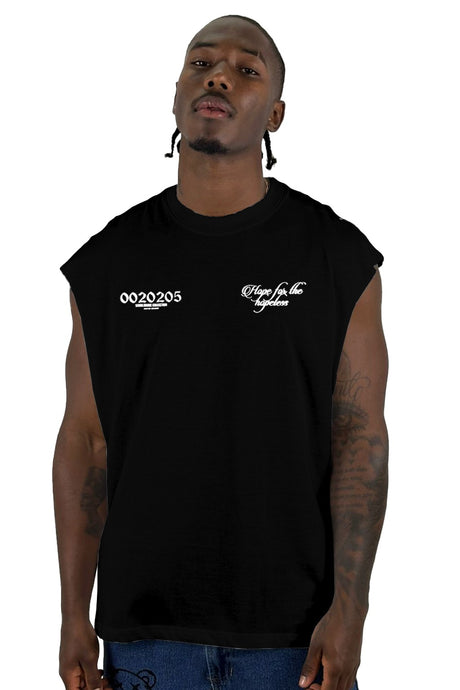 Camisilla Negra Hope Hopele Alto Gramaje